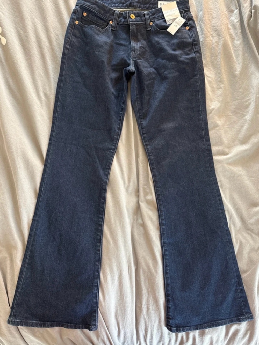 GAP Women's Dark Blue Boot-Cut Jeans